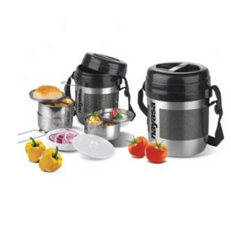 nayasa stainless steel lunch box set|nayasa tiffin box.